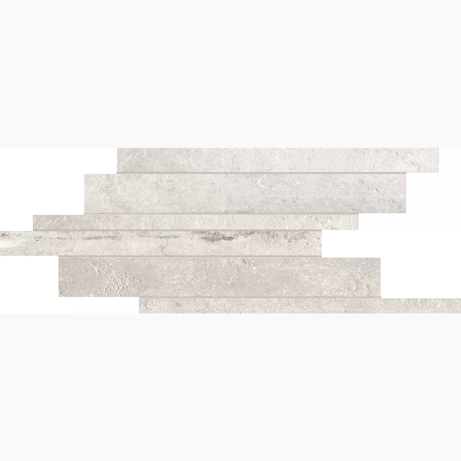 FLORIM La Roche Di Rex Blanc Naturale–Matt Modulo Listello Sfalsato Mix 742236 21x40cm rettificato 9mm